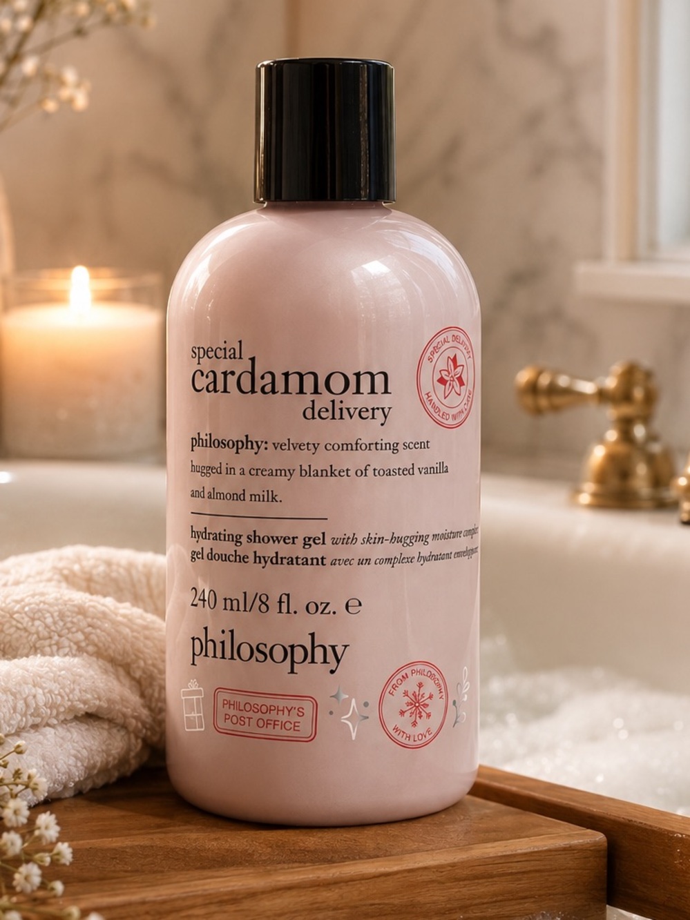 Philosophy Special Cardamom Delivery Hydrating Shower Gel – 8 oz – New & Sealed